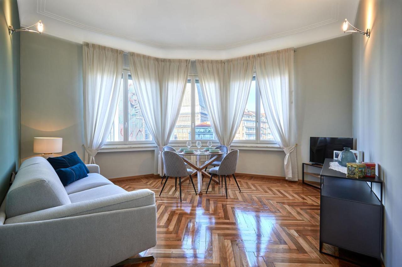 Apartament Esclusivo 100Mq Vista Mole Turyn Zewnętrze zdjęcie